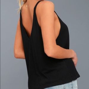 Free People low back tank